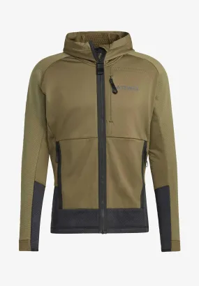 Adidas Men's Terrex Flooce Hoody - Green UK