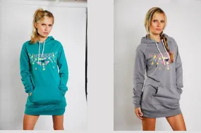 Betty Rides Mosaic Hoody Pullover Dress 2012