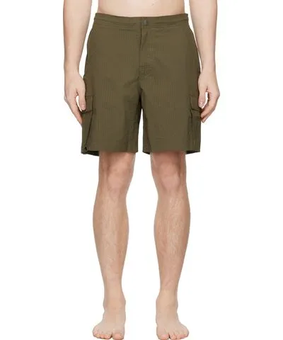 OAS Khaki Chase Cargo Swim Shorts