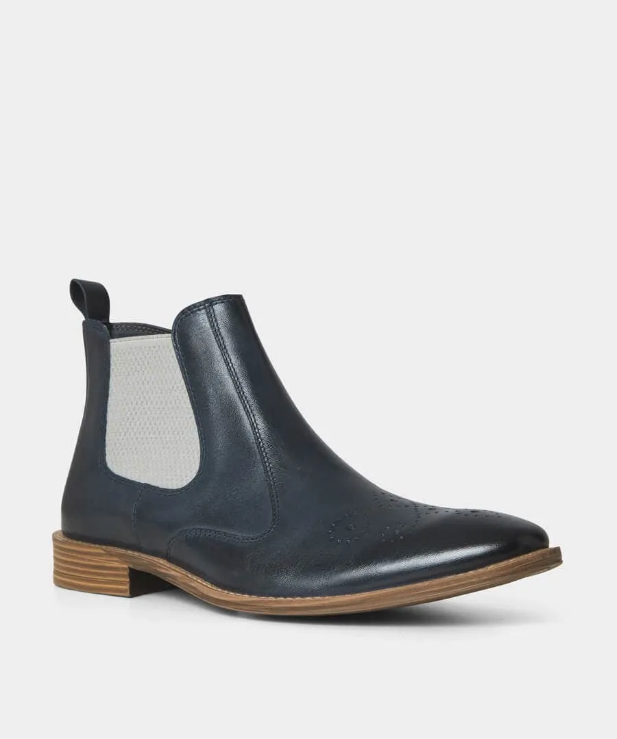 Premium Leather Chelsea Boots