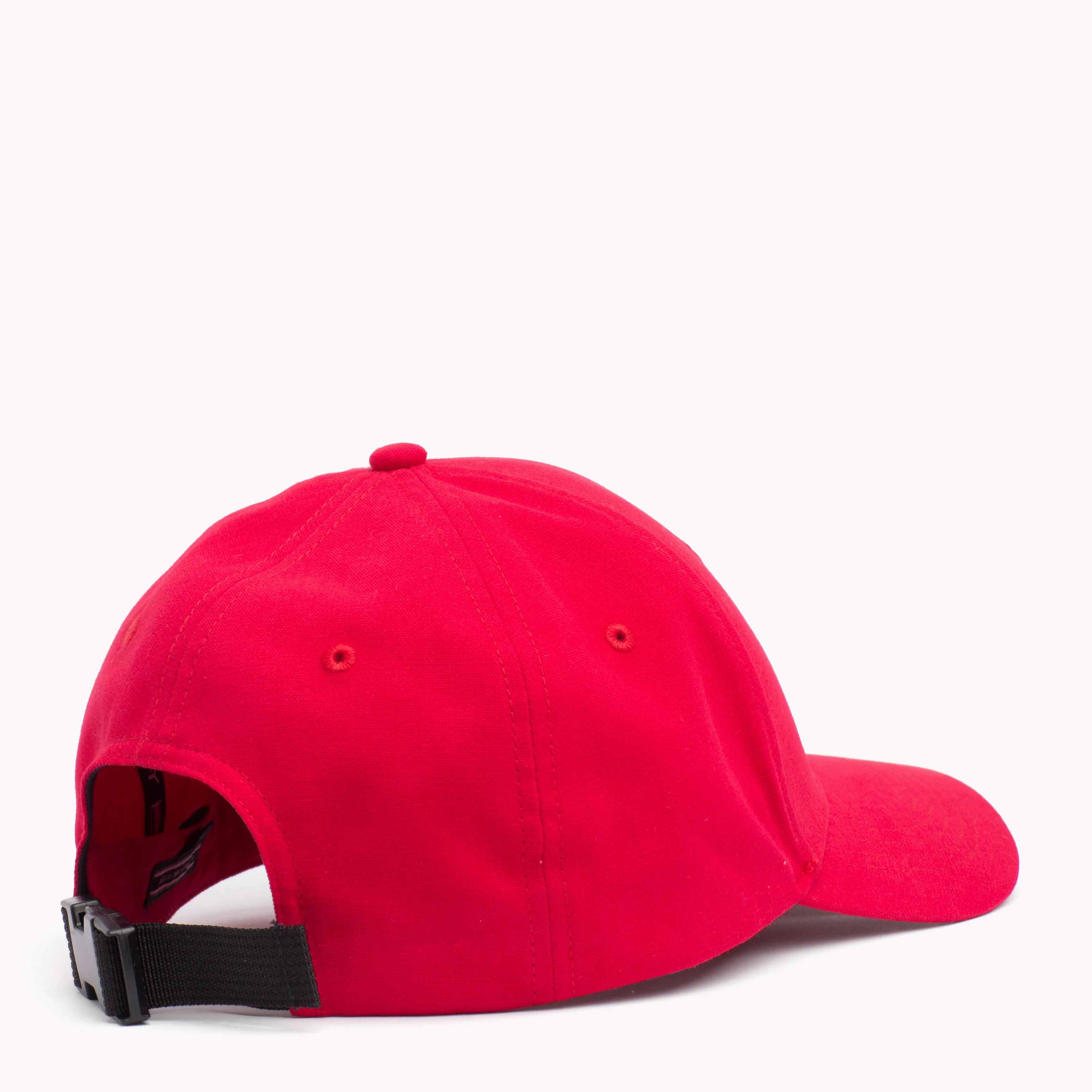 Red Hilfiger New York Embroidered Badge Cap With Buckle Strap | Hats & Scarves | Tommy Hilfiger