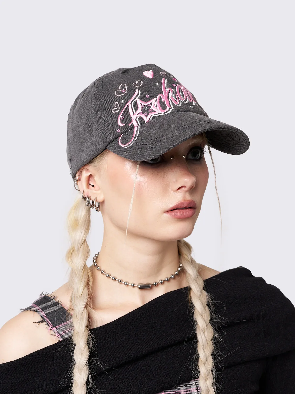 Sassy Sweetheart Rhinestones Baseball Cap