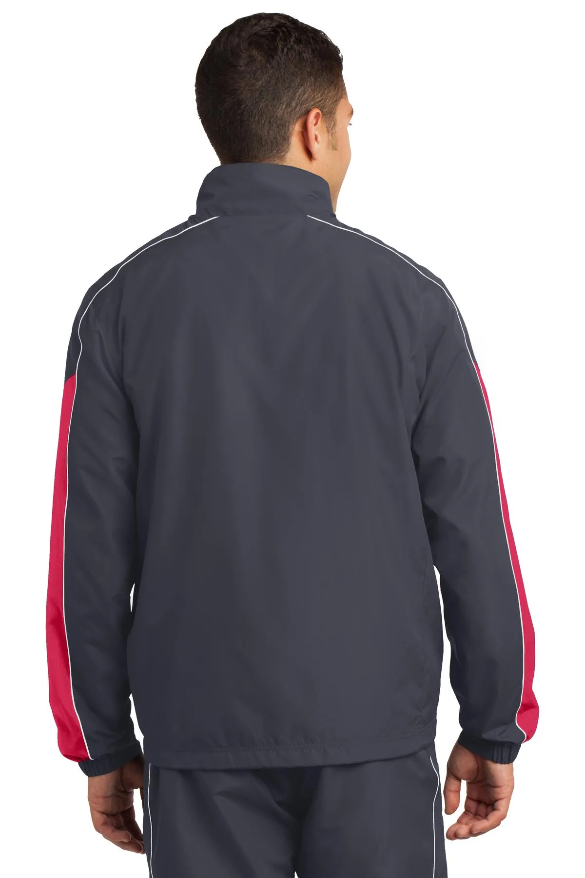 Sport-Tek JST61 Piped Colorblock Wind Jacket