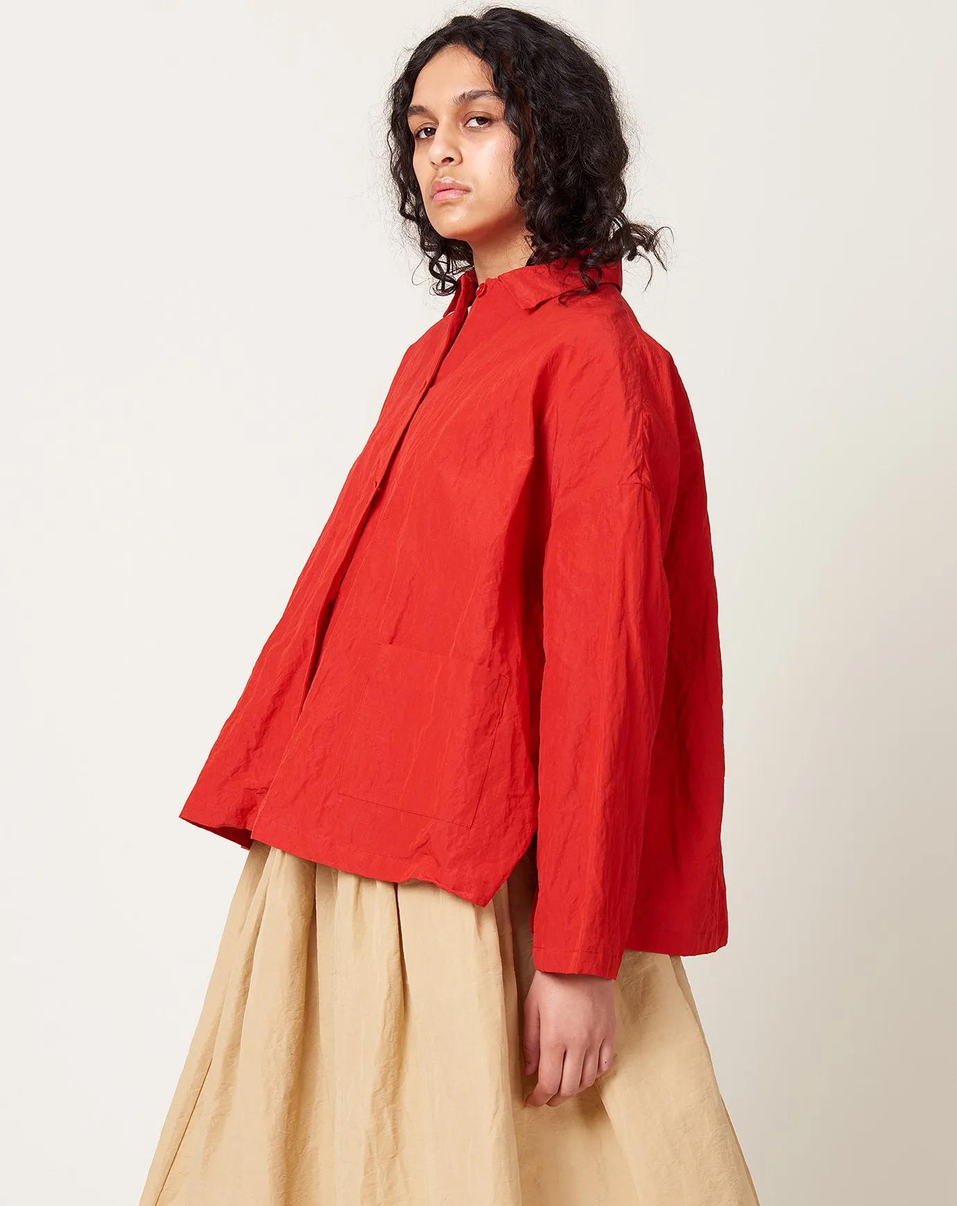 Swing Chore Jacket in Pomegranate