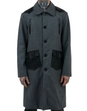 The Hideout Clothing  Power Wool Coat