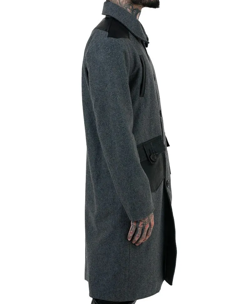 The Hideout Clothing  Power Wool Coat