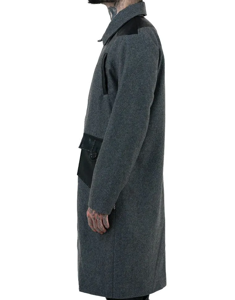 The Hideout Clothing  Power Wool Coat